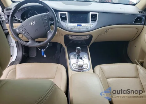 2011 Hyundai Genesis 4.6L from USA, damaged, VIN KMHGC4DF7BU144986